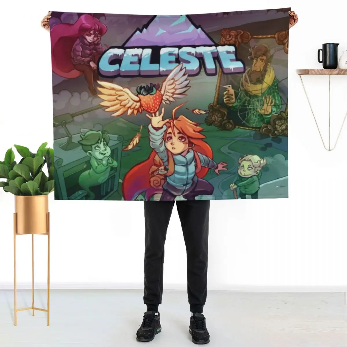 Celeste Throw Blanket Lightweight Cozy Blanket for Bed Sofa
