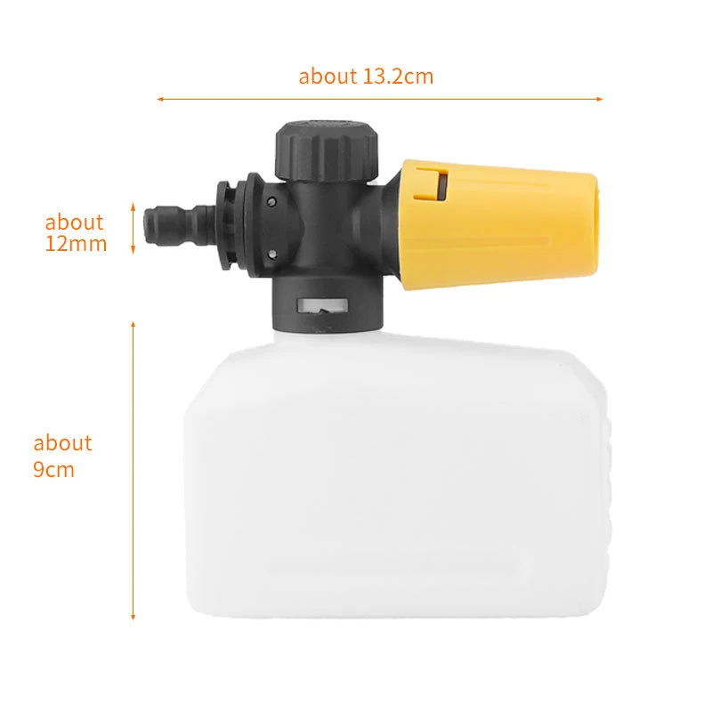 Car Washer Snow Foam Lance 400ml Foam Cannon for 1/4'' Quick Connect Lavor Parkside Karcher K Pressure Car Washer Water Gun