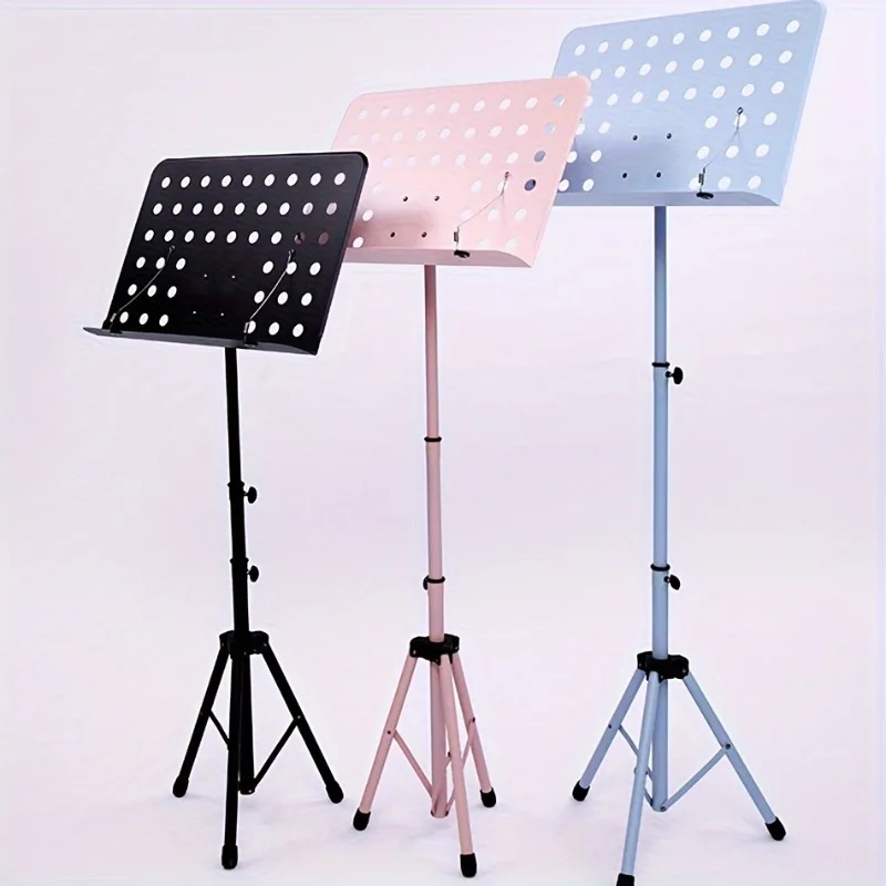 1-leggio-pieghevole-e-addensato-leggio-regolabile-nero-leggio-portatile-per-casa-negozi-musicali-e-spettacoli