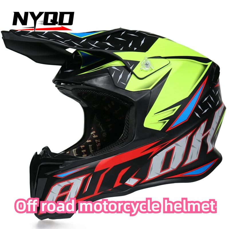 Off Road Helmets for Men and Women Four Season Plus Size Mountain Bikes DH Speed Drop Rally Helmets Мотоциклический Шлем