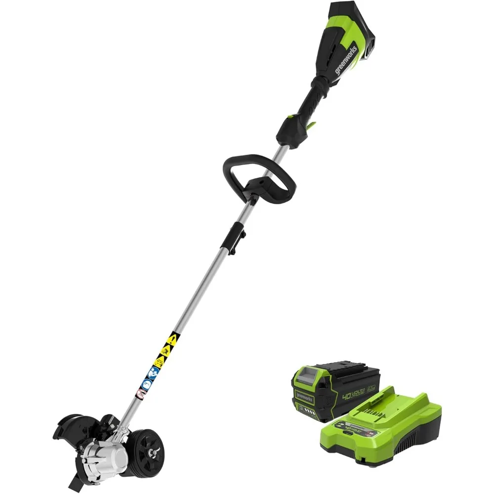 

40V 8" Brushless Edger, 4.0Ah Battery and Charger Included