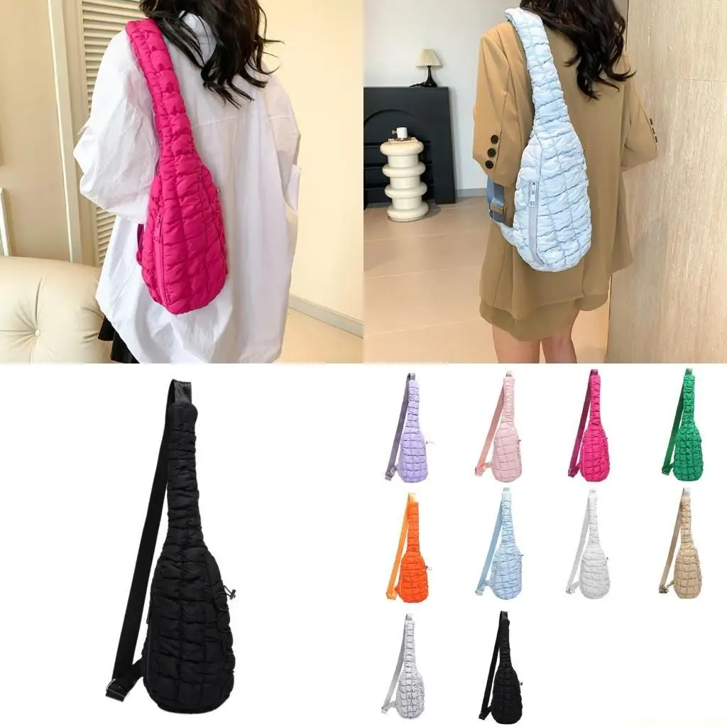 

X90D Unique Women Belt Bag Casual Chest Purse With Multi Pocket Crossbody Bags Shoulder Purses For Outdoor Activity