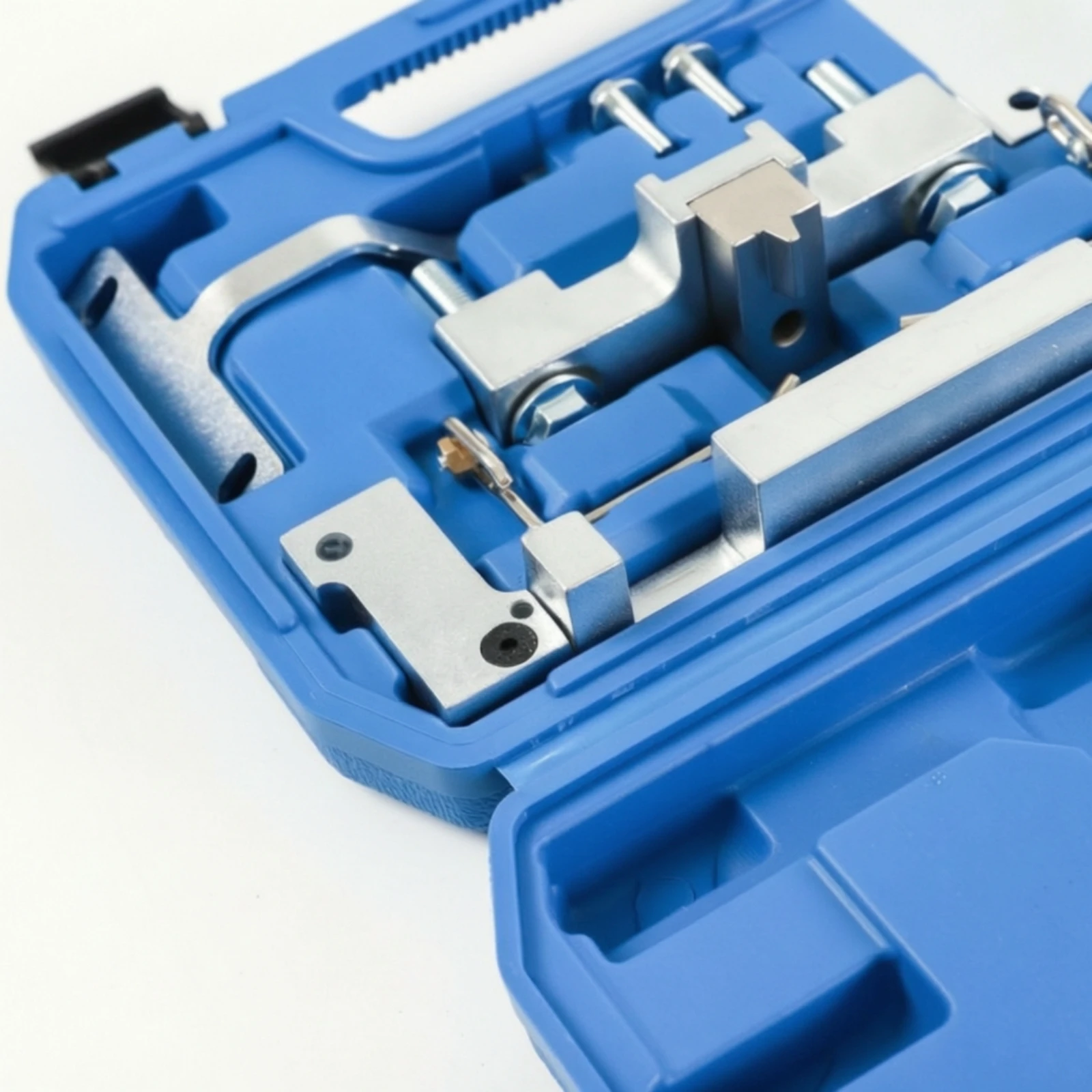 Steel Engine Timing Tool Kit Compatible with Ford 1.5T Three Cylinder Motors Featuring Hinged Storage Case