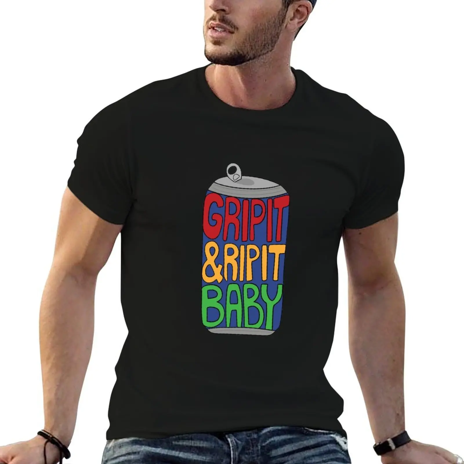 

MBMBaM Grip It and Rip It T-Shirt anime t shirts oversize printed t shirts for man man t shirt cotton T-shirt