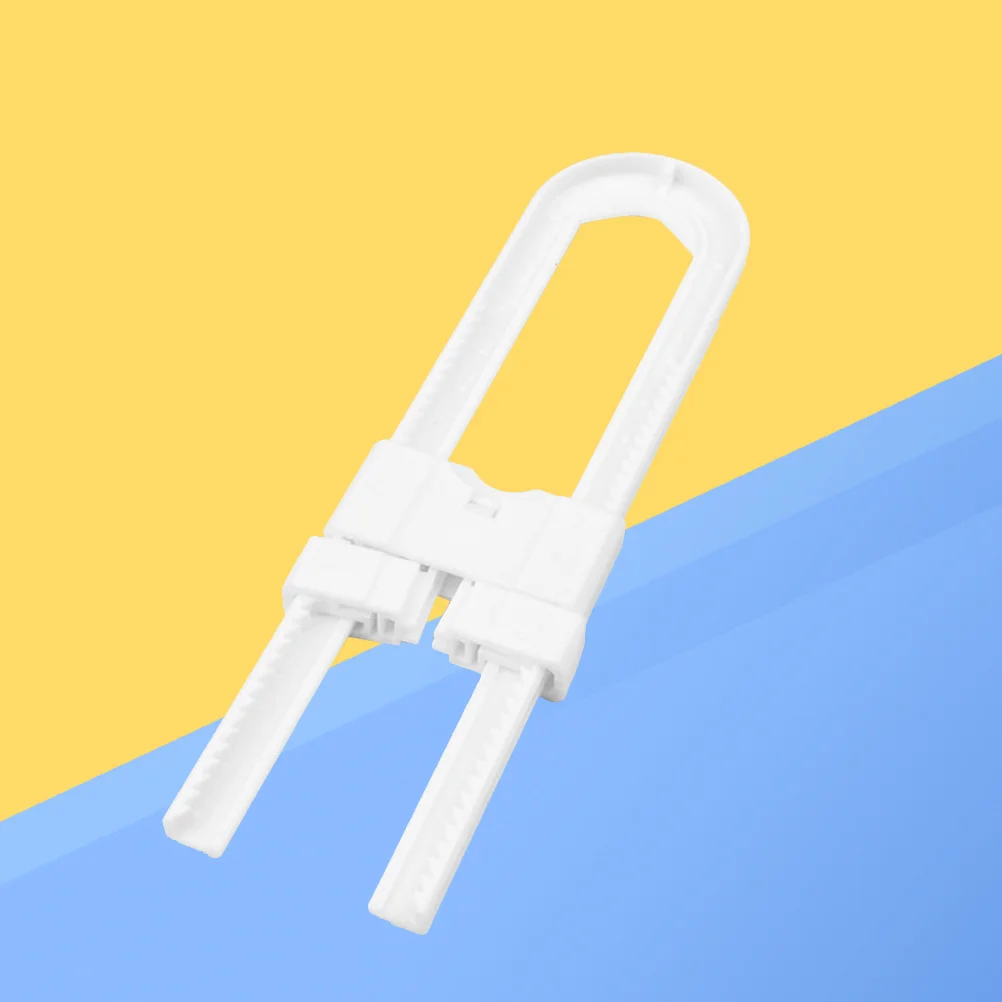 6 قطعة أقفال أمان الخزانة الطفل التدقيق U على شكل أقفال خزانة لا أدوات المطلوبة باب أمان الطفل استخدام مكتب المنزل #4