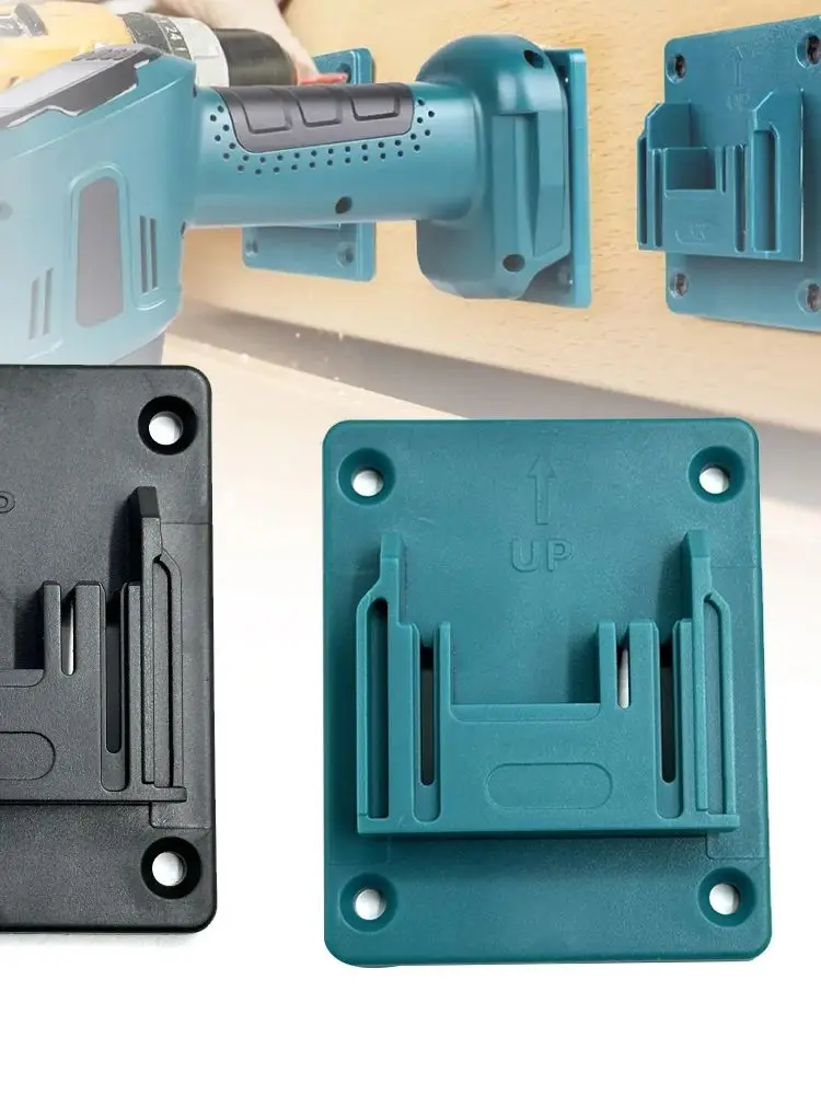 Support de Machine, support de stockage de batterie pour Batteries Makita/Bosch/Dewalt/Milwaukee, support mural pour outils, dispositifs de fixation, 1 pièces