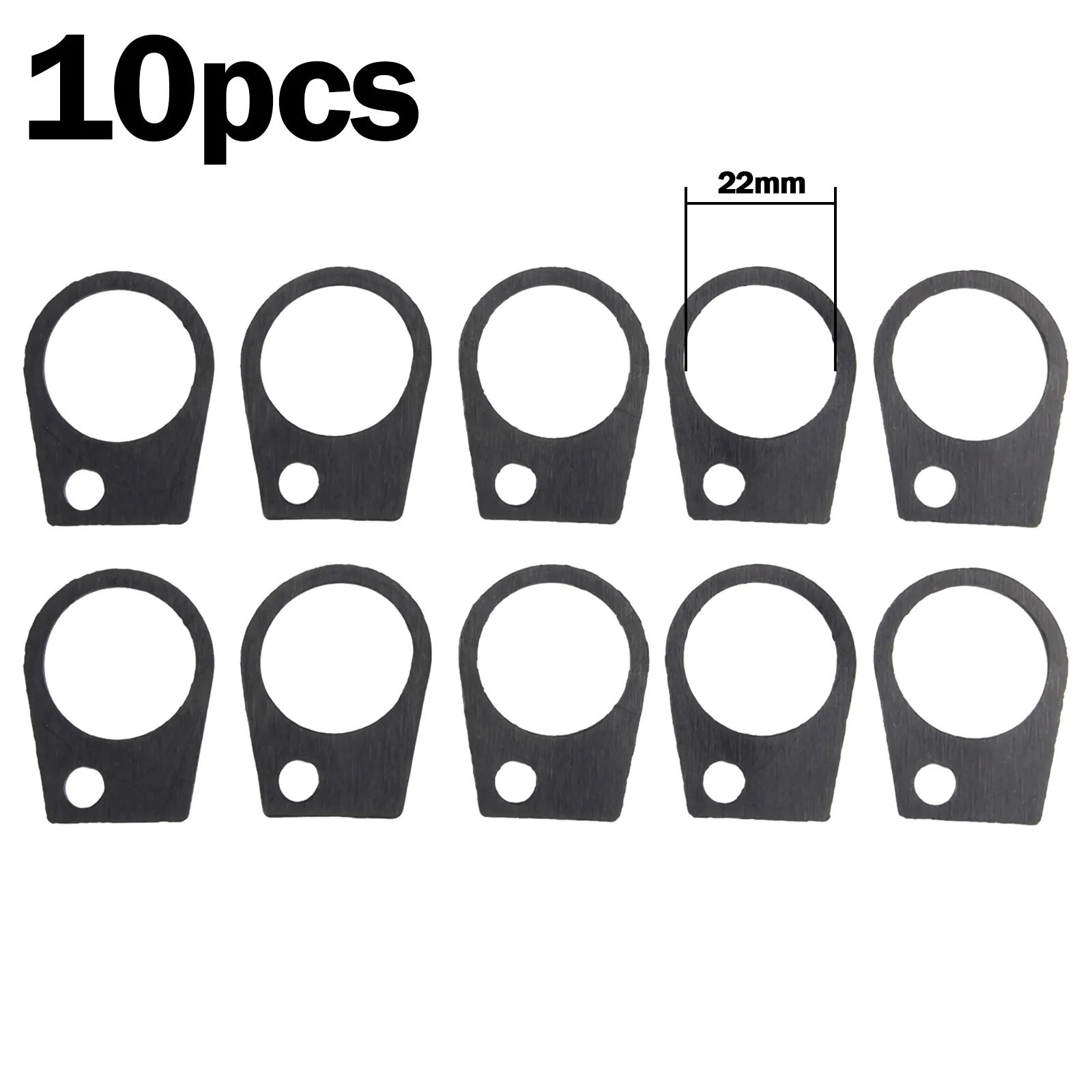 10pcs Rubber Gasket Of Air Filter For Chinese Chainsaw 45cc 52cc 58cc Engines Garden Tool Parts Accessories