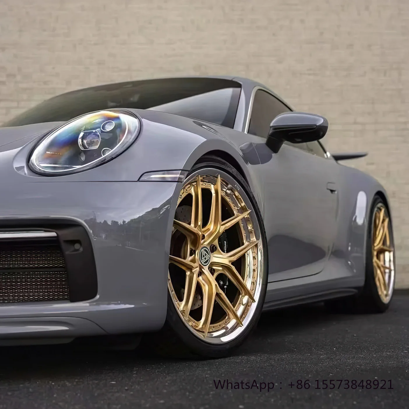 

2-Piece 5x114.3 5x120 5x112 Custom Forged Racing Car Wheel 17 18 19 20 21 22 23 Inch Car Alloy Rim for M4 911