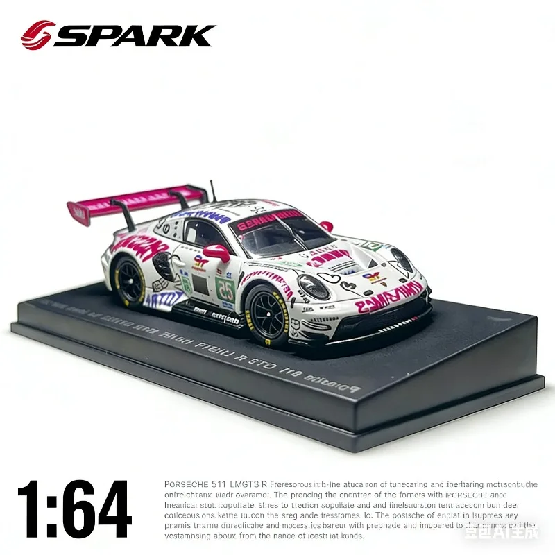 

Модель автомобиля Spark 1:64 911 2025 Le Mans 24-hour, литая под давлением, статическая, из сплава, подарок для мальчиков, коллекционный предмет для взрослых.