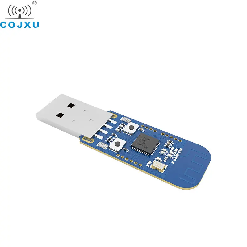 Zigbee CC2531 2.4Ghz USB E18-2G4U04B Zigbee Mesh RF Data Transmitter Receiver PCB Antenna 8051MCU ISM Band LED Indicator