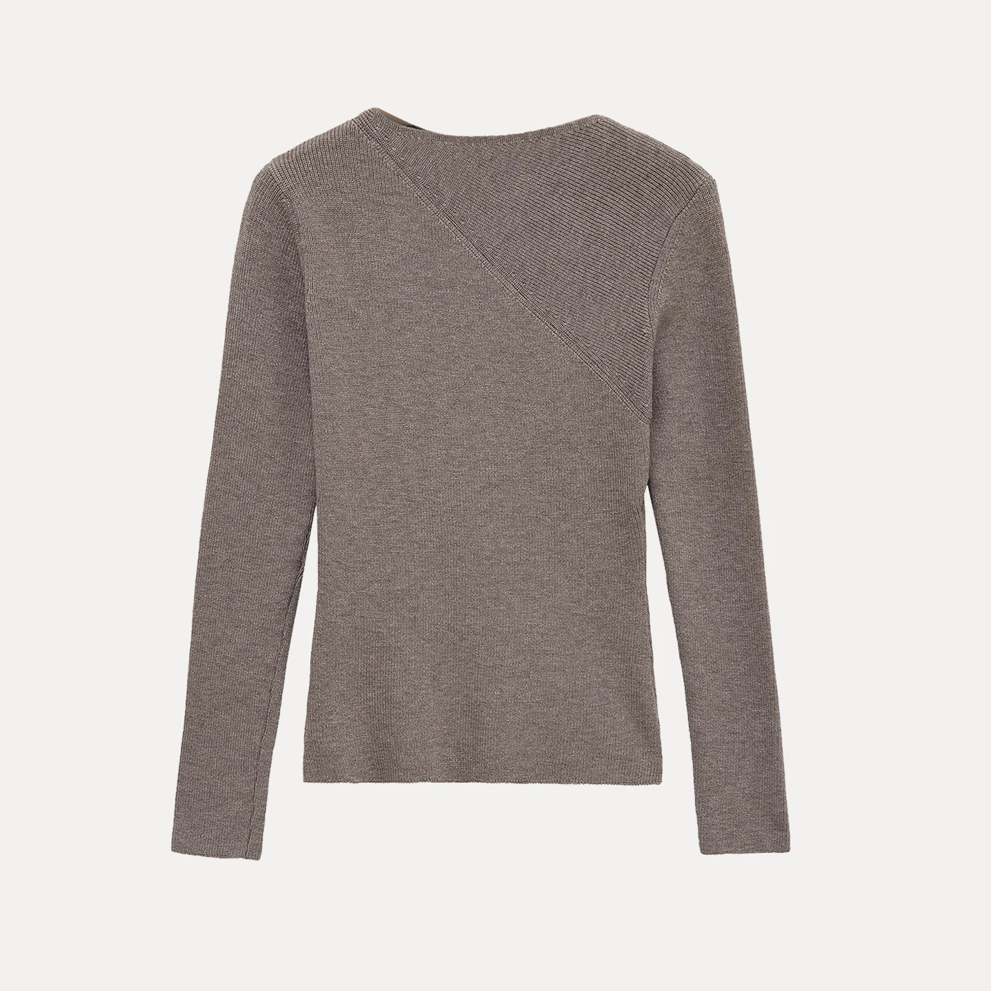 Modny ażurowy sweter z dzianiny z długim rękawem, damski, swobodny, modny, jesień 2025, marka Z, odzież dzianinowa.