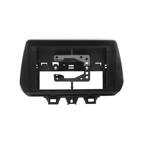 Imagen 2 del producto Para HYUNDAI TUCSON 2018 2019 2020 Panel de salpicadero estéreo para coche placa frontal de bisel embellecedor de Fascia adaptador de marco de Radio de 9 pulgadas 2 Din
