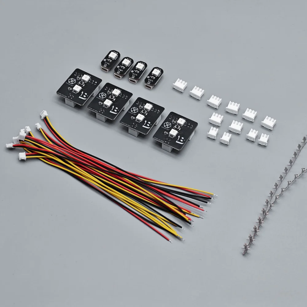 Seleadlab QuattroBox V2 Upgrade PCB RGB LED Lane Button Replace Original Neopixels 3D Printer Parts For MMU