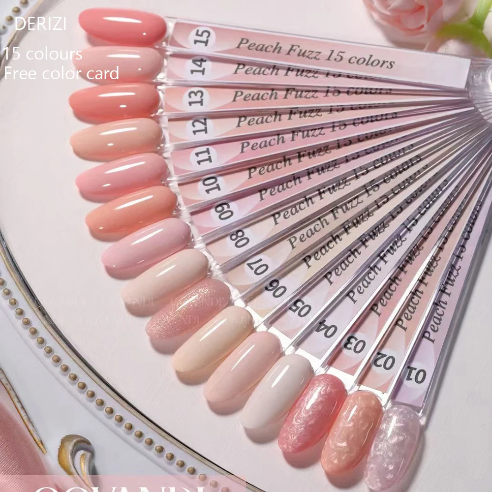Gel Coreano Profissional para Unhas, Longa Duração com Cartela de Cores, Cobertura Completa, Gel UV Soak Off para Salão de Beleza, Kit Atacado