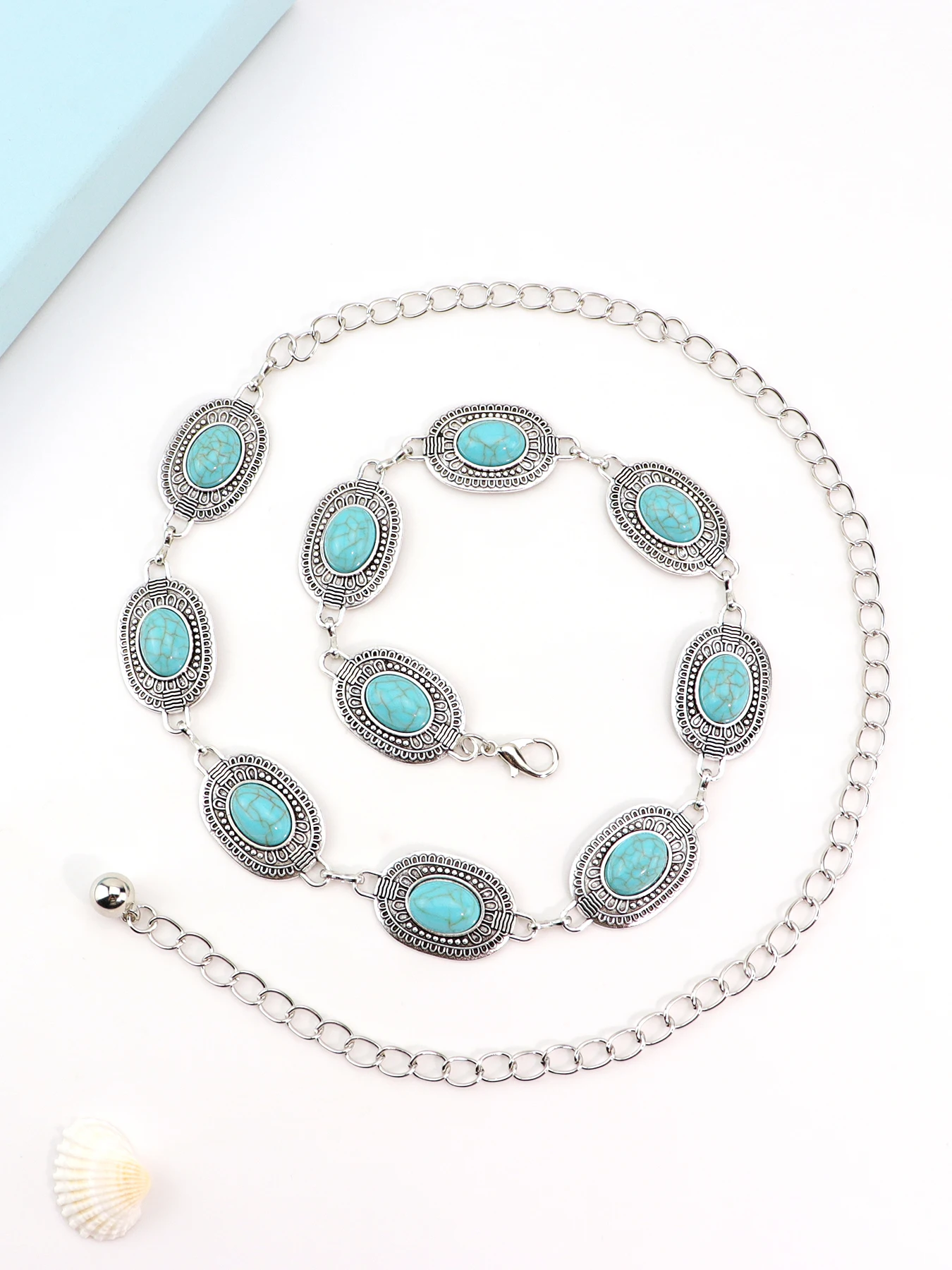 حزام بوهيمي على الطراز القديم، زخرفة منسوجة يدويًا للنساء، تنورة متعددة الاستخدامات، مزاج متخصص، شعور راقي، سلسلة خصر