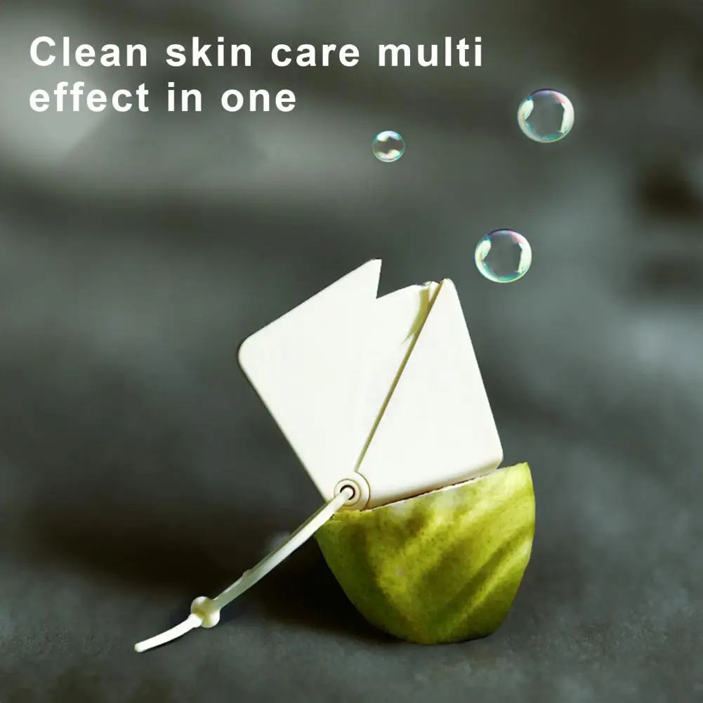 Travel-friendly Flakes 50pcs Dissolvable Paper Sheets with Water-resistant Container Portable Handwashing Sheets for Outdoor