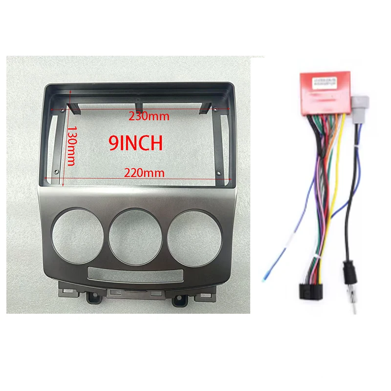 7/9INCH Car Radio Fascia Dash Kit For Mazda 5 For Premacy 2010-2015 For Ford I-max Audio Radio Frame Fascia Car Accessories