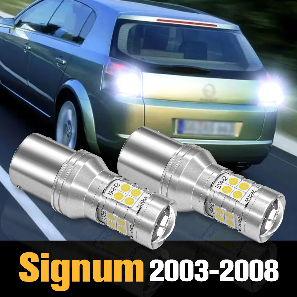 

2pcs Canbus LED Reverse Light Backup Lamp Accessories For Opel Signum 2003-2008 2004 2005 2006 2007