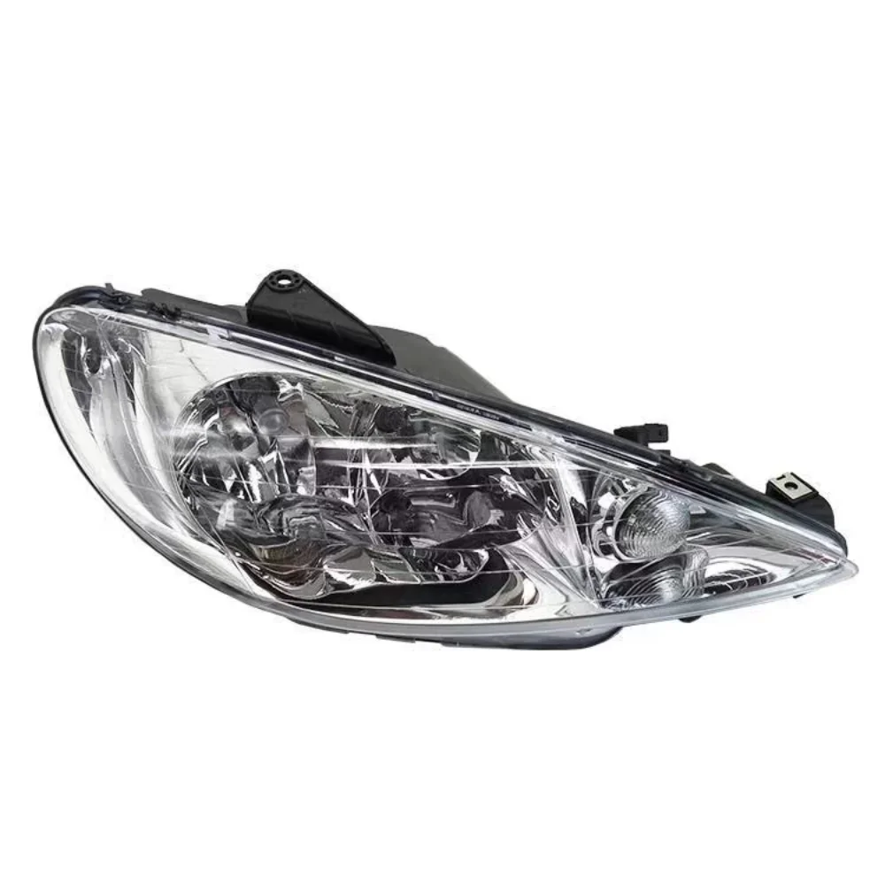 For Peugeot 206 T11 06-13 crystal (lens) black headlamp headlamp