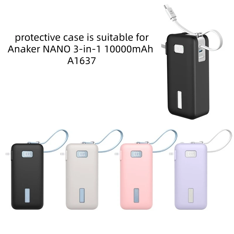 

For Anaker NANO 3-in-1 10000mAh A1637 Protective Case Dirt and Dust Resistant