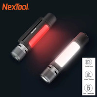 Nextool 6 in 1 Outdoor Zoom Flashlight Multifunction Portable Sound Light Alarm 1000lm Waterproof 2600mAh LED Flash Light