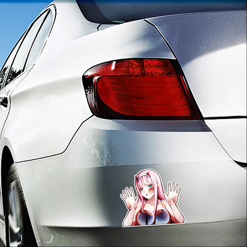 Zero Two Windows Car Stickers Graffiti Laptop Windows Decal Surfboard Vinyl Camper Motorcycle Sticker