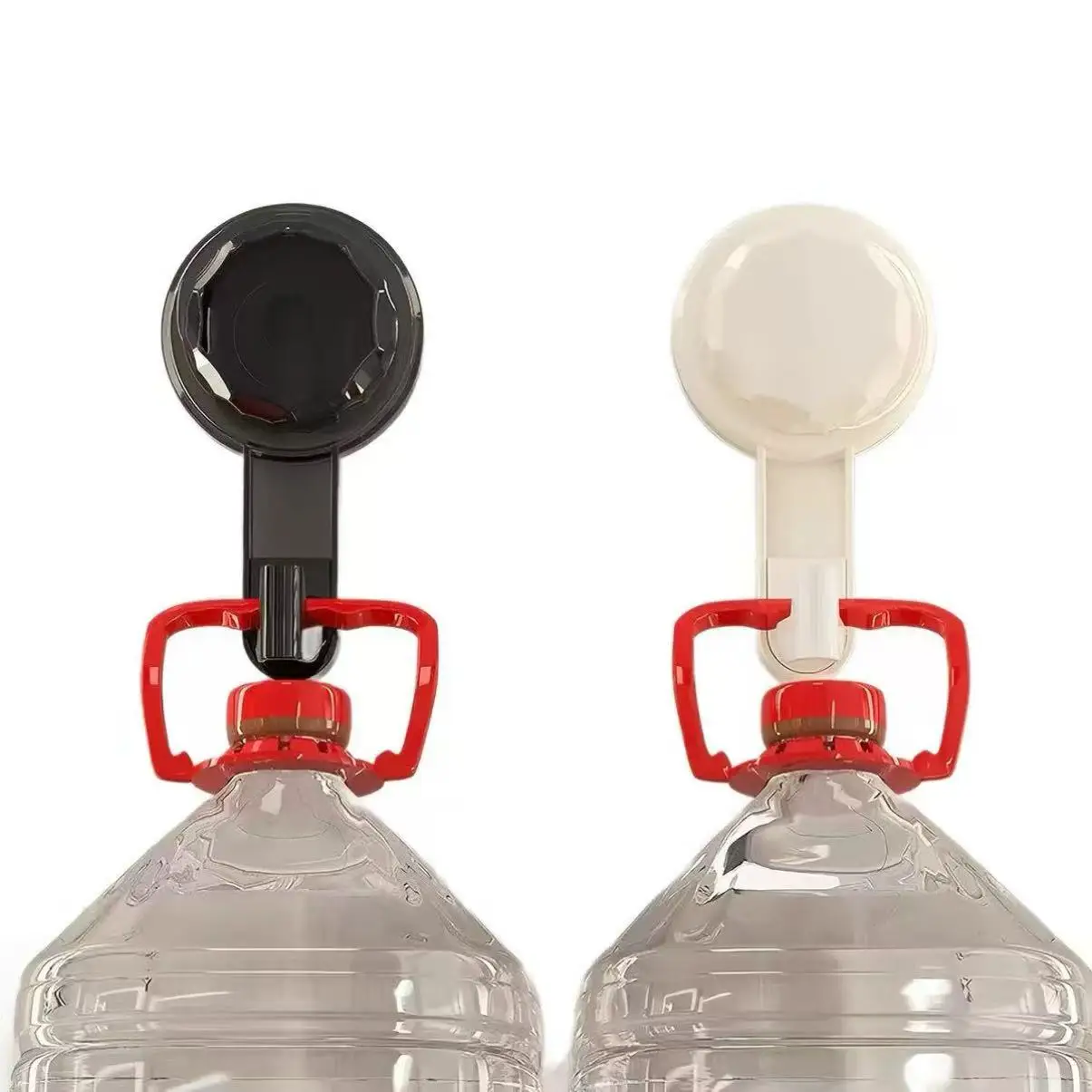 Black Vacuum Hooks Powerful Suction Cup Reusable Storage Hook Heavy Duty Bathroom Kitchen Hanger Traceless Clothes Wall Hook