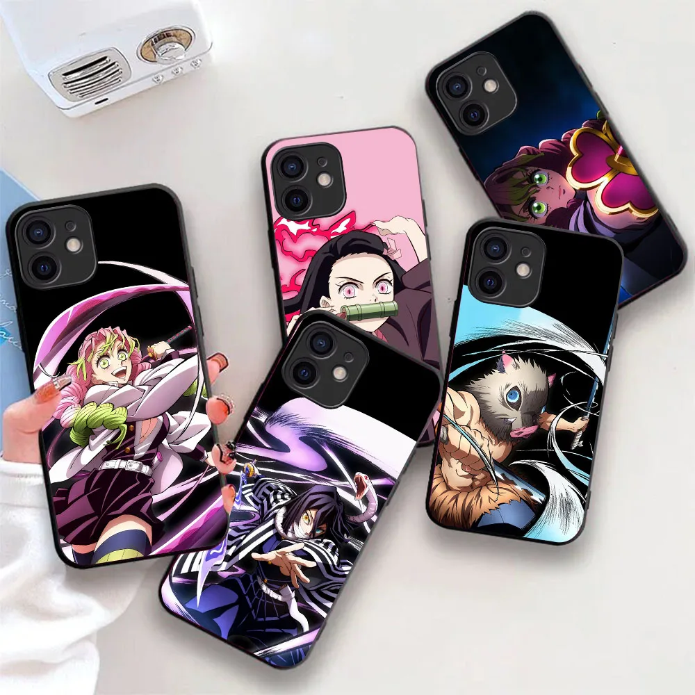 Flexible TPU Case For Huawei Y7 Y7A Y8P Y8S Y9 Y9A Mate 20 P20 P30 P40 Prime Lite Pro WX-15 Demon Slayer