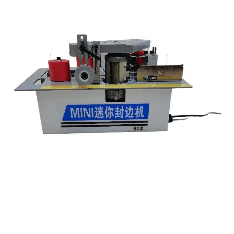 Saw table edge banding machine