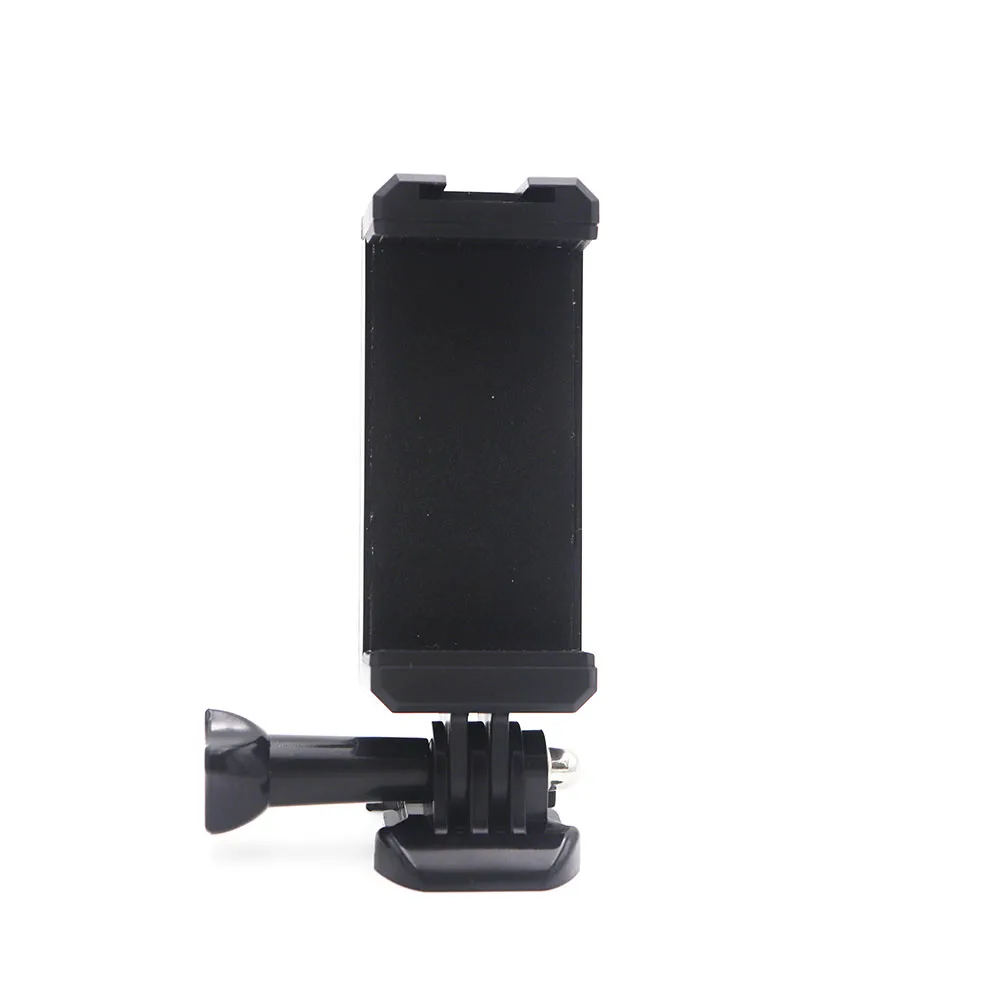 Phone Holder Clip Bracket Adapter for Smartphone Iphone Huawei Samsung Tripod 1/4 Inch Nut Hole Gopro Selfie Stick Accessories