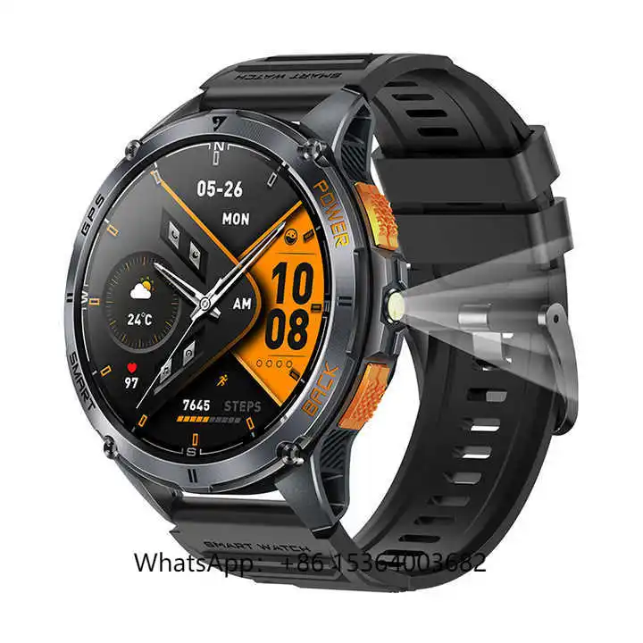 

K67A Outdoor Smartwatch 1.43inch AMOLED Compass IP68 Swimming Bracelets Fitness Tracker GPS Sport Montre Connectée