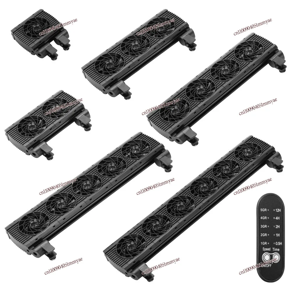 Aquarium Cooling Fan Cooling, Wall Mount Fan with Regulator
