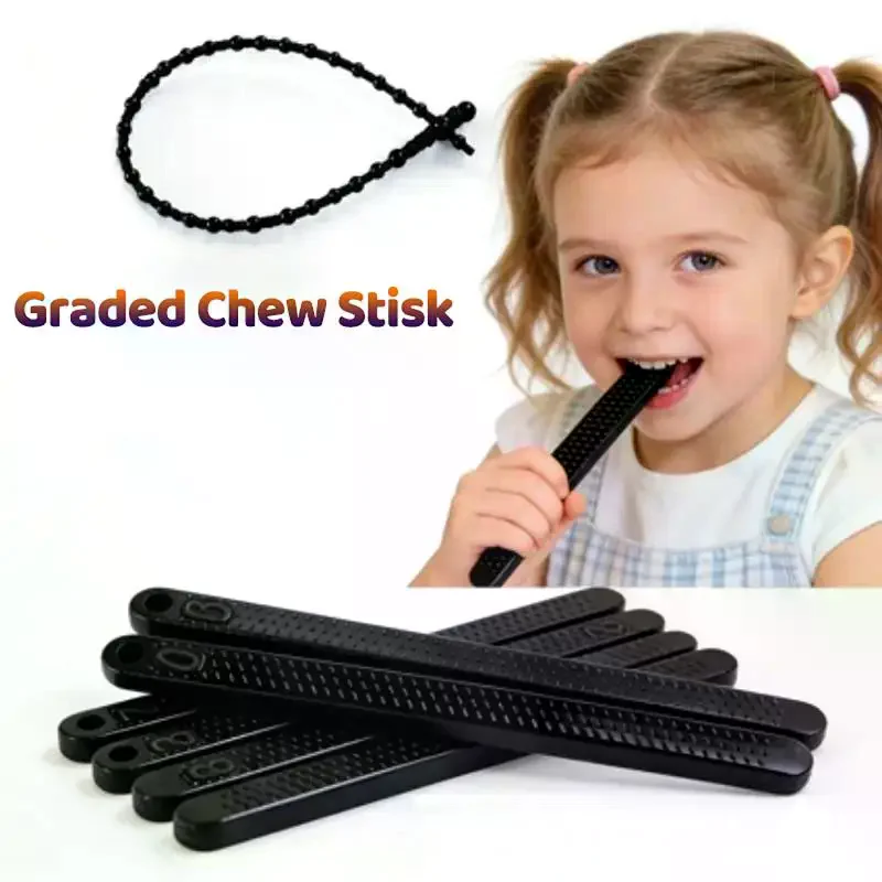 Professional Jaw Dental Bite Blocks Set for Speech Correction Soft Safe Silicone for Daily Oral Muscle Training Practice