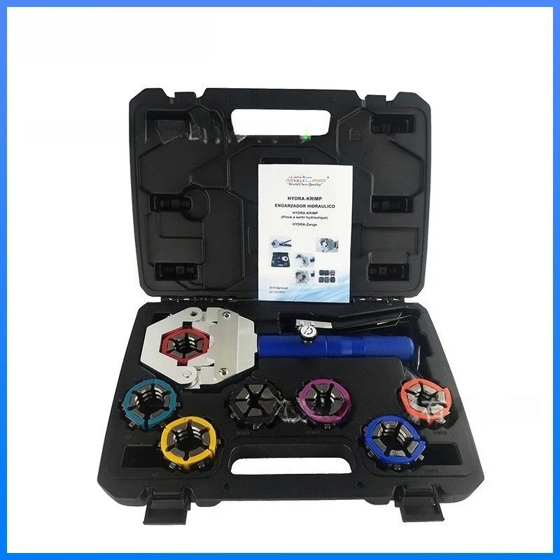 Pipe Pressing Tool Car Portable  Pressing Machine Small Hydraulic Connector Clamp Manual Cold  Beer