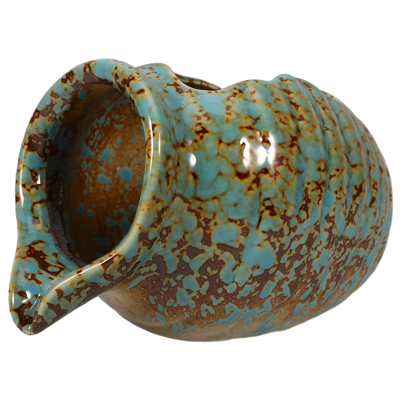 

Garden Waterfall Jar Ceramic Fountain Decor for Home Courtyard Patio Balcony Landscaping Fountain Ceramic Decor