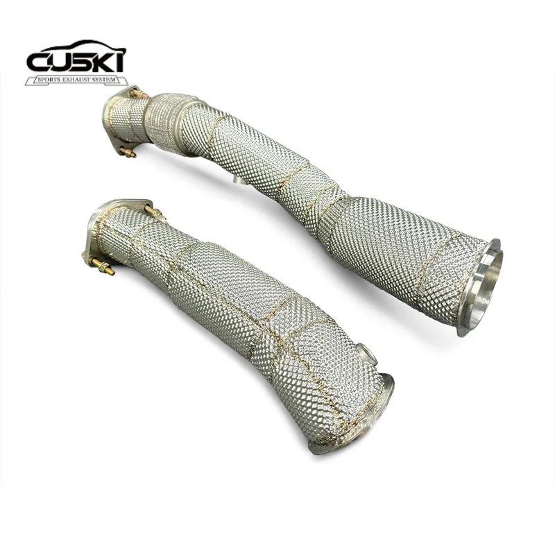 High quality Stainless Steel Automotive cat back intelligent valve exhaust for BMW 1M E82 3.0T N54 2012-2015 Improve exhaust po