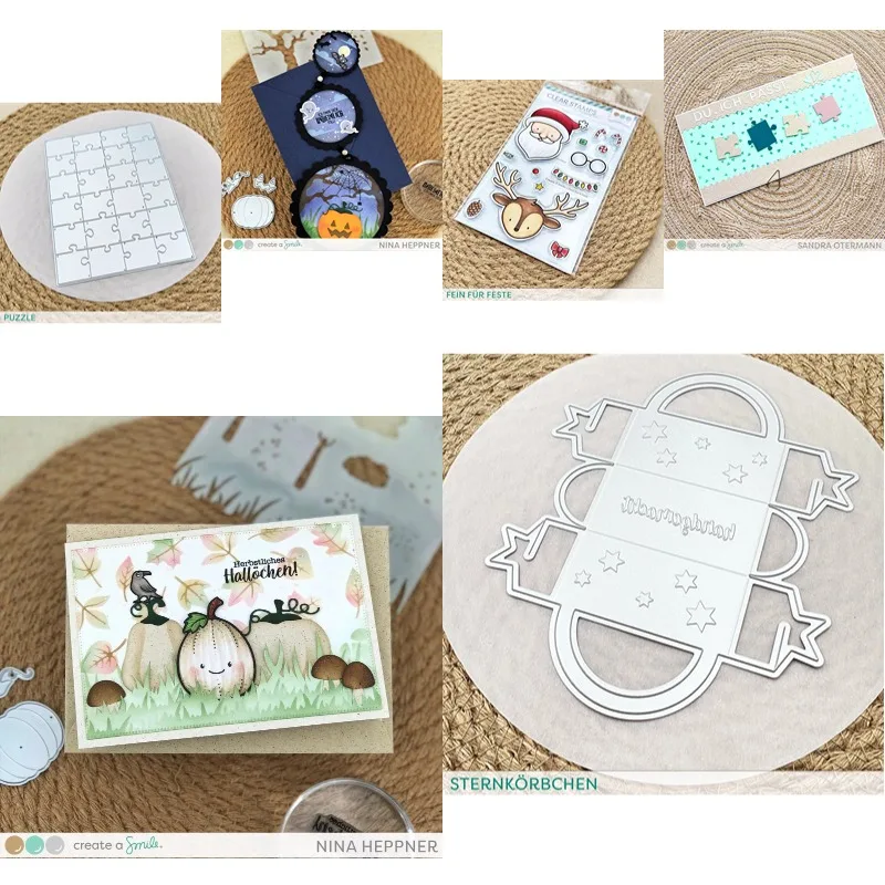 Frohes مهرجان ستار قطع يموت والطوابع سجل القصاصات مذكرات الديكور قالب النقش الاستنسل لتقوم بها بنفسك بطاقات المعايدة اليدوية 2025