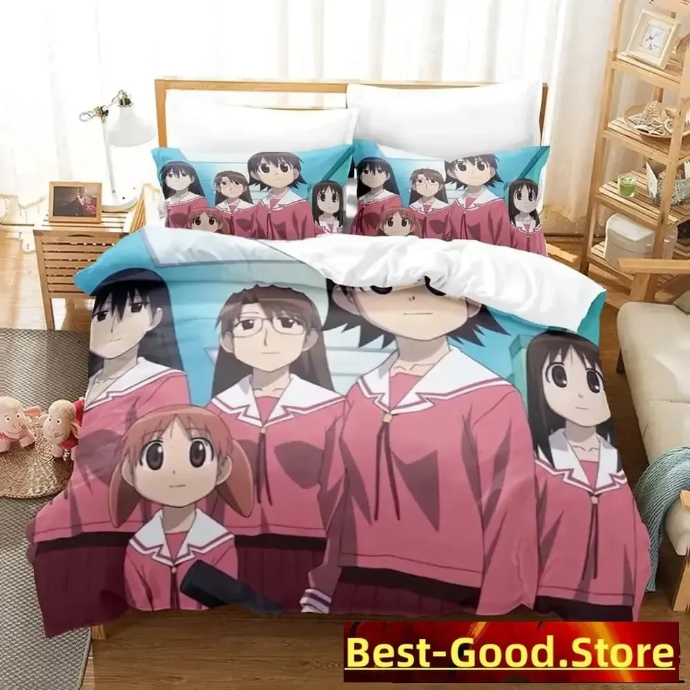 Cartoon Azumanga Daioh Bedding Set Single Twin Full Queen King Size Bed Set Adult Kid Bedroom Duvet cover Sets For Home Textiles