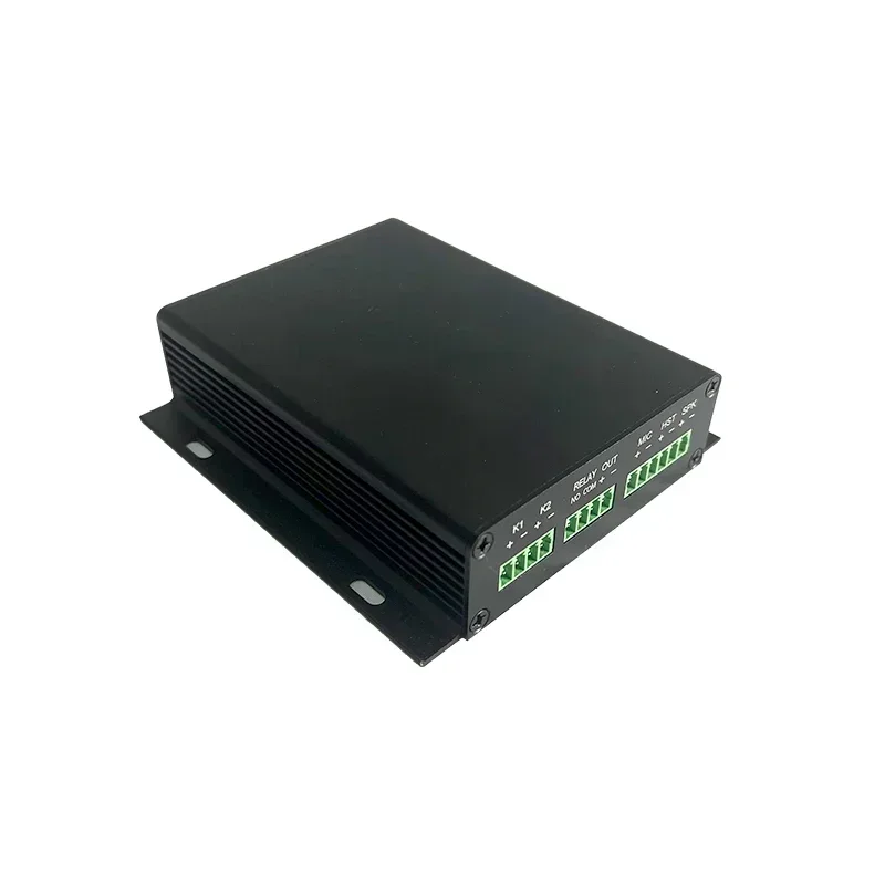 Gateway VOIP Activo Tonmind de 15W con Fuente de Alimentación POE, Carcasa de Aleación Metálica y Salida de Relé, Adaptador de Paginación IP