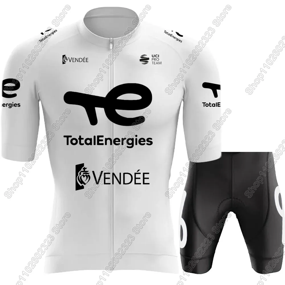 Total Energies Team 2025 طقم جيرسي لركوب الدراجات سلوفاكيا ملابس الدراجات قمصان ركوب الدراجات على الطرق بدلة دراجة مريلة شورت MTB Ropa مايوه #5