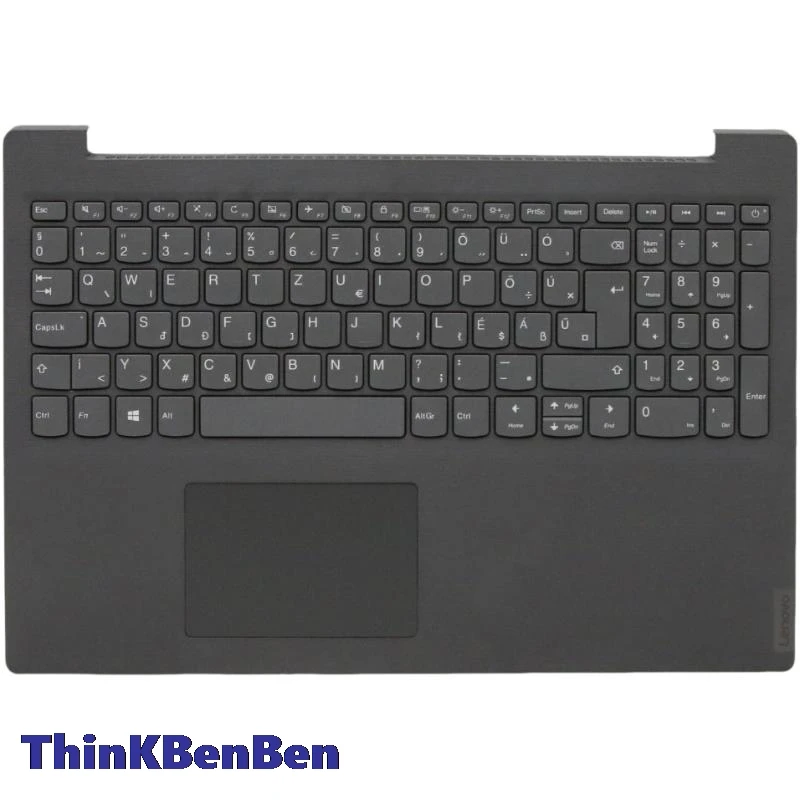 Imagem -01 - Hu-estojo Superior de Teclado Checo ig Tex Capa Palmrest para Lenovo V15 S145 340c 15 Iwl Ast Ikb Igm Ada 5cb0w44079 hu estojo superior de teclado checo ig tex capa palmrest para lenovo v15 s145 340c 15 iwl ast ikb igm ada 5cb0w44079 01