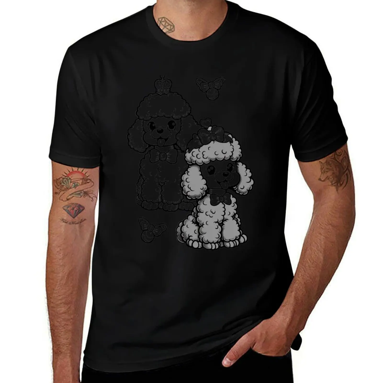 

The toy poodles Crown T-Shirt man t shirts for men anime t shirts for man T-Shirt