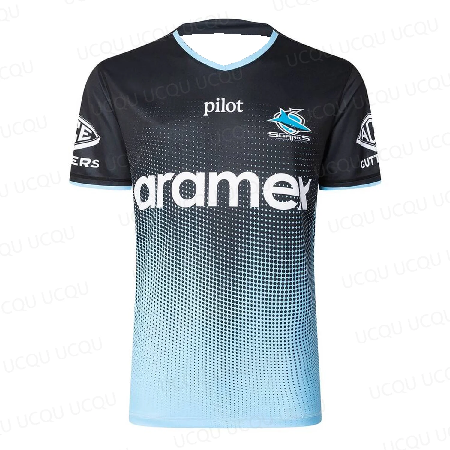 كرونولا ساذرلاند شاركس الرجبي جيرسي أستراليا قميص كرة القدم 2025 موسم الرجال الاطفال الكبار التدريب ملابس رياضية كاجوال #4