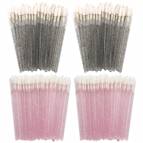 Crystal Handle Lip Gloss Applicators