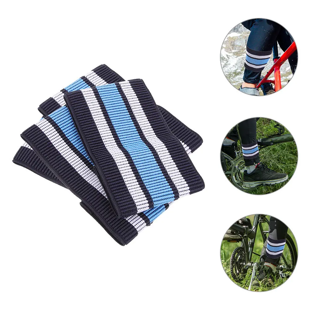 2Pairs Boot Blousing Straps Elastic Band Adjustable Legging Bands Outdoor Cycling Hiking Trousers Belt Camping Leggings Belt