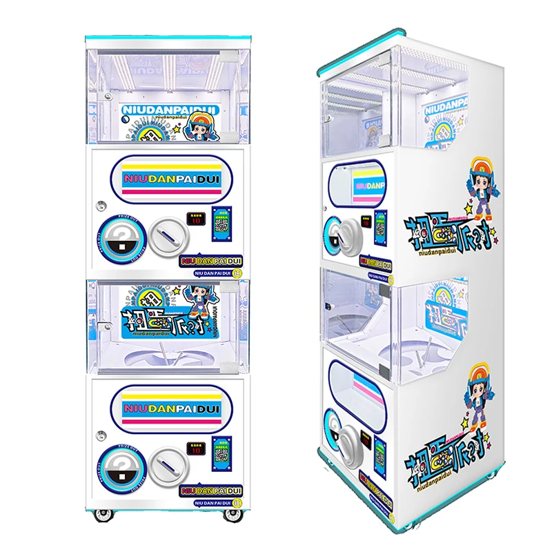 Coin Operated Capsule  Vending Machine Gashapon Arcade Games Machine