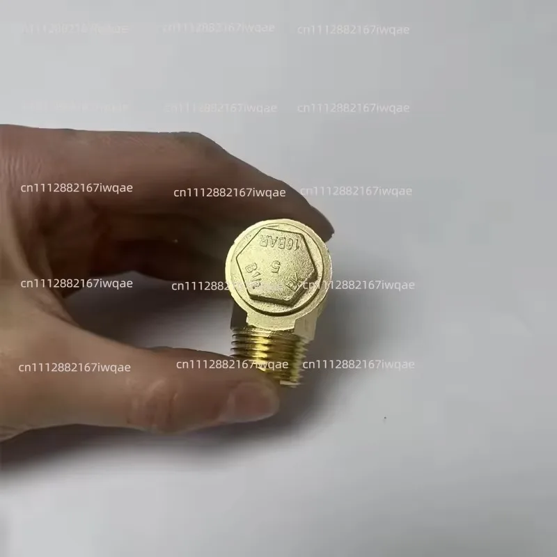 Suitable for Direct Connected Air Compressor Pump Accessories, Zinc V-type Double Tube One-way Valve Check Valve Four-way 5P
