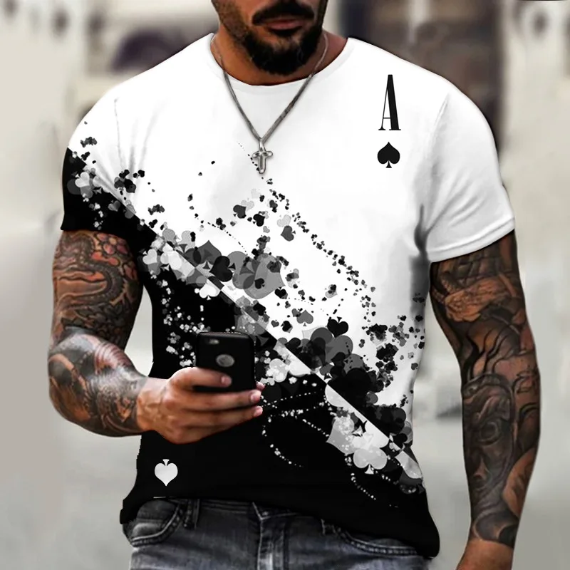 camiseta-de-poquer-em-preto-e-branco-3d-masculina-gola-redonda-blusa-de-manga-curta-streetwear-casual-camiseta-unissex-verao-nova-2023