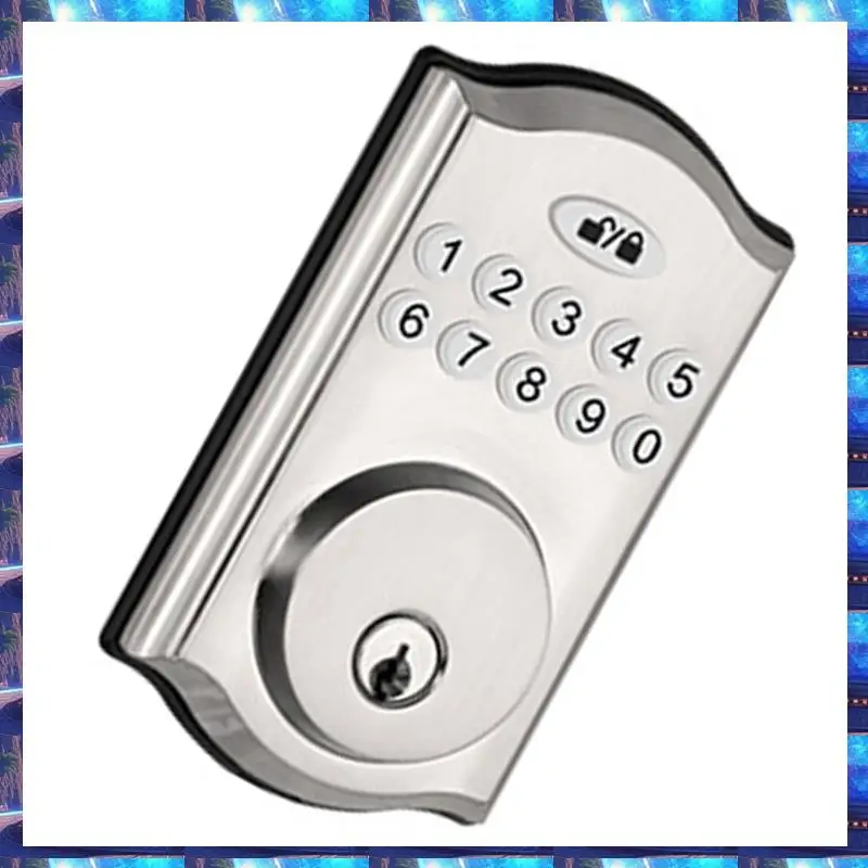 

2025 Keyless Entry Door Lock -Keypad Door Lock-Smart Deadbolt Lock-Anti-Peeping Password-Auto Lock Easy To Install,Keyless Entry