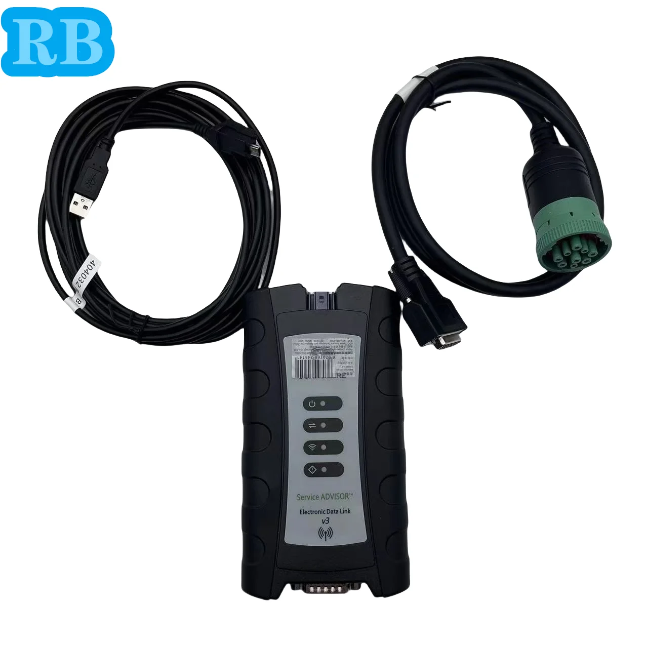 for EDL V3 Agricultural Tractor Heavy Vehicle Diagnostic Kit Tool JD Service Electronic Data Link For JohnDeer with Cf19laptop